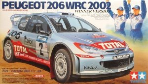 Tamiya 24262 Peugeot 206 WRC 2002 Winner Version (1:24)