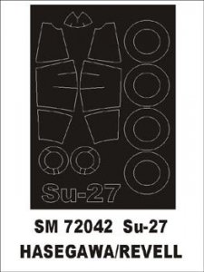 Montex SM72042 Su-27 HASEGAWA/REVELL
