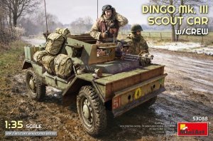 MiniArt 53088 DINGO Mk. III SCOUT CAR w/CREW 1/35