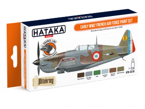 Hataka HTK-CS16 Early WW2 French Air Force paint set (6x17ml)