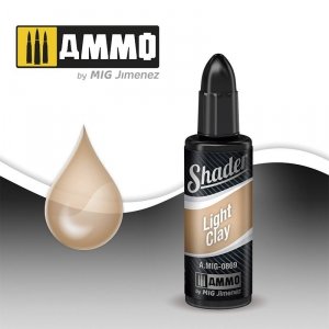 AMMO of Mig Jimenez A.MIG 0869 LIGHT CLAY SHADER 10ML