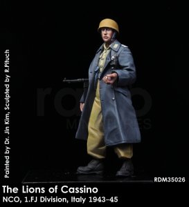 RADO Miniatures RDM35026 The Lions of Cassino/NCO, 1. FJ Division, (1943-45) 1/35