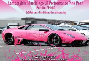 Zero Paints ZP-1412 Lamborghini Murcielago LB Performance Pink Pearl 2x30ml