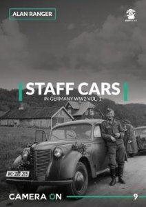 MMP Books 81869 Camera ON 09 Staff Cars In Germany WW2 vol. 1 EN