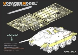 Voyager Model PE351053B WWII German Sd.Kfz.138/2 Hetzer Tank Destroyer Late Version (B ver include Gun Barrel) For ACADMY 13230/13277 1/35