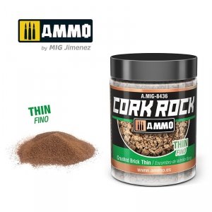 AMMO of Mig Jimenez 8436 CREATE CORK Crushed Brick Thin 100ml