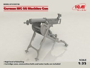 ICM 35710 German MG08 Machine Gun 1/35