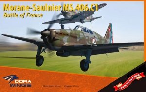 Dora Wings 48031 Morane-Saulnier MS.406C.1 - Battle Of France 1/48