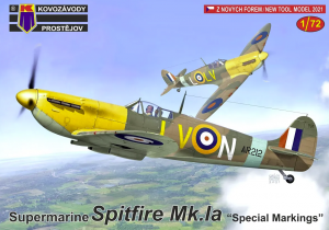 Kovozavody Prostejov KPM0276 Spitfire Mk.Ia „Special Markings“ 1/72