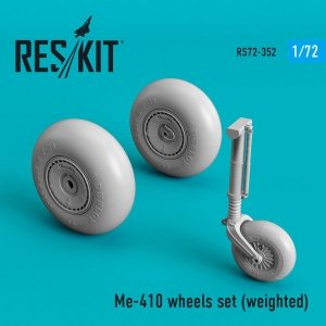 RESKIT RS72-0352 ME-410 WHEELS SET (WEIGHTED) 1/72