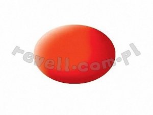 Revell 36125 Pomarańczowy Świecący - Luminous Orange mat Aqua Color 18 ml