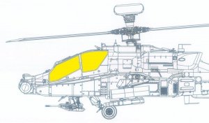 Eduard JX311 AH-64E TAKOM 1/35
