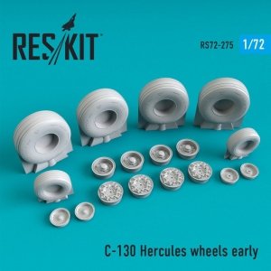 RESKIT RS72-0275 C-130 Hercules wheels early 1/72