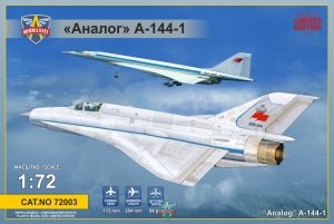 Modelsvit 72003 Analog A-144-1 (MiG21 prototype #1) 1/72