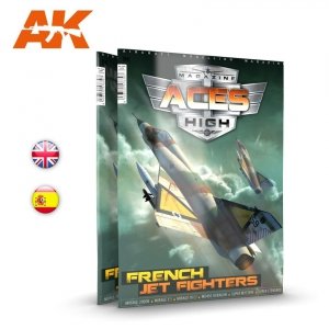 AK Interactive AK2931 ACES HIGH MAGAZINE ISSUE 15 FRENCH JET FIGHTERS