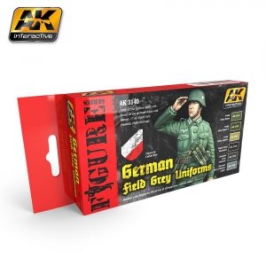AK Interactive AK3140 GERMAN FIELD GREY UNIFORMS
