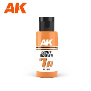 AK Interactive AK1513 DUAL EXO 7A – LIGHT BROWN 60ML