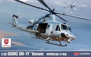 Academy 12138 USMC UH-1Y Venom Utility Helicopter 1/35