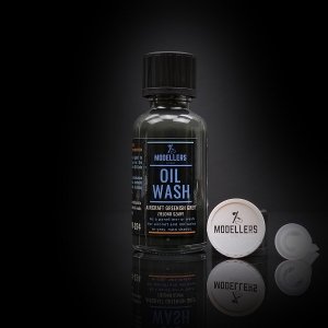 Modellers World MWW024 Oil Wash: Zielono szary ( Aircraft greenish grey ) 30ml