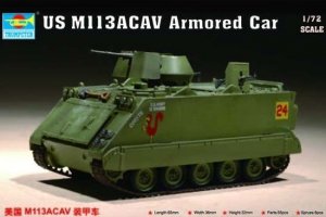 Trumpeter 07237 US M 113ACAV Armored Car (1:72)