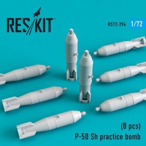 RESKIT RS72-0294 P-50 Sh practice bomb (8 pcs) 1/72