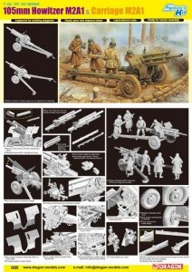 Dragon 6499 105 MM Howitzer M2A1 (1:35)