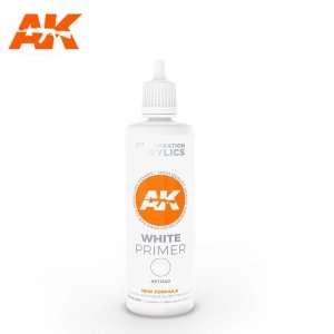 AK Interactive AK11240 WHITE PRIMER 100ML