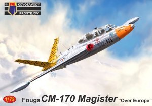 Kovozavody Prostejov KPM0242 Fouga CM-170 Magister „Over Europe“ 1/72