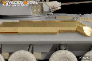 Voyager Model PEA250 Modern USMC LAV-25-SLEP exhaust cover (For TRUMPETER) 1/35