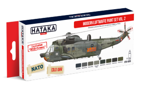 Hataka Hobby HTK-AS55 Modern Luftwffe paint set vol. 2 (8x17ml)