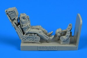 Aerobonus 480176 US Navy Fighter/Attack Pilot with ejection seat for F/A-18E/F 1/48 Hasegawa/Revell
