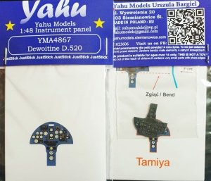 Yahu YMA4867 D 520	for Tamiya 1/48