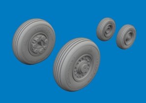 Eduard 672449 F-14D wheels TAMIYA 1/72