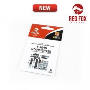 Red Fox Studio QS-32124 F-104S Starfighter (for Italeri kit) 1/32