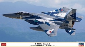 Hasegawa 02379 F-15DJ Eagle “Aggressor Blue / White” 1/72