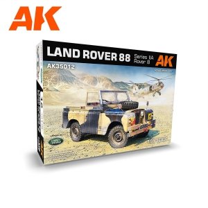 AK Interactive AK35012 LAND ROVER 88 SERIES IIA ROVER 8 1/35