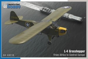 Special Hobby 48218 L-4 Grasshopper 'From Africa to Central Europe' 1/48