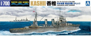 Aoshima 04543 Japanese Light Cruiser Kashii Water Line Series No. 356 1/700
