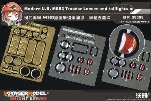 Voyager Model BR35098 M983 Tractor Lenses and taillights (For TRUMPETER 01021) 1/35