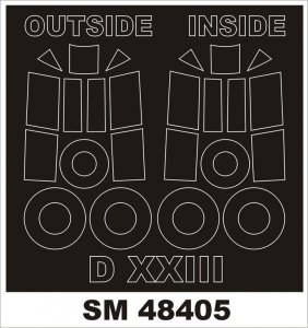 Montex SM48405 FOKKER XXIII RS MODEL
