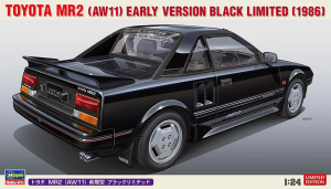 Hasegawa 20693 Toyota MR2 (AW11) Early Version Black Limited (1986) 1/24