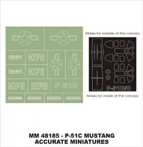 Montex MM48185 P-51C ACC.MINIATURES