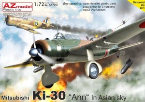 AZ Model AZ7810 Ki-30 Ann „In Asian sky“ 1/72