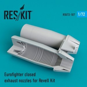 RESKIT RSU72-0107 Eurofighter closed exhaust nozzles for Revell 1/72