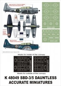 Montex K48049 SBD-4/5 Dauntless 1/48