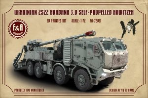 F&A Miniatures FA-72031 2S22 Bohdana 3.0 1/72