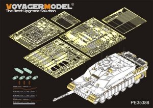 Voyager Model PE35388 Modern British Challenger 2 MBT for TRUMPETER 001522 1/35