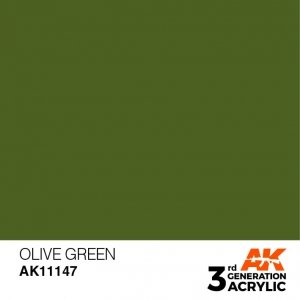 AK Interactive AK11147 OLIVE GREEN – STANDARD 17ml