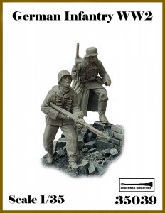 Ardennes Miniature 35039 GERMAN INFANTRY WW2 1/35