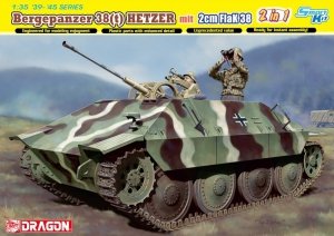 Dragon 6399 Bergepanzer 38(t) HETZER mit 2cm FlaK 38 1/35